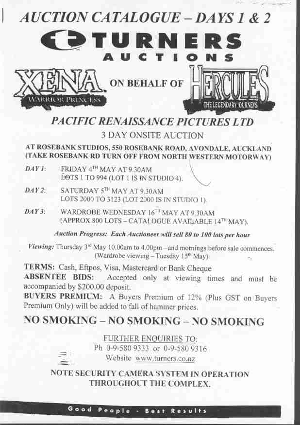 Auction catalogue